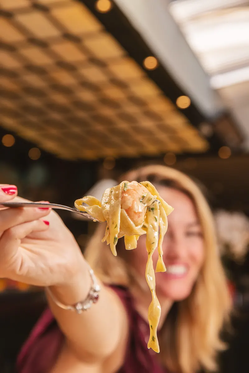 Pasta en Pizzería Picasso
