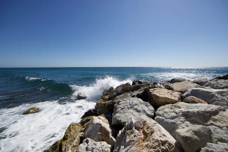 Mediterranean coast spain marbella