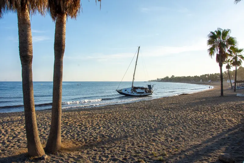 Mediterranean coast spain marbella