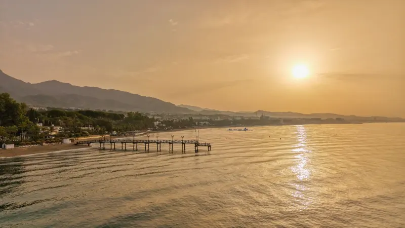 Mediterranean coast spain marbella